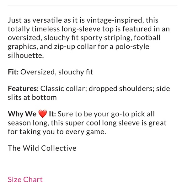 Free People NFL Half Zip Top - Picture 6 of 6